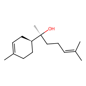 Structure of (-)-alpha-bisabolol