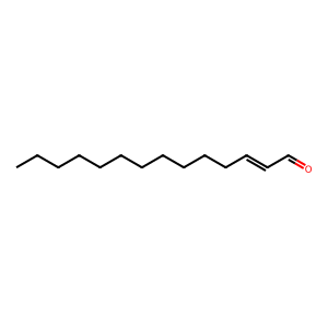 Structure of (e)-tetradec-2-enal