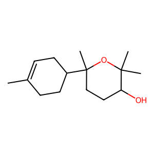 Structure of (-)-alpha-bisabolol oxide a