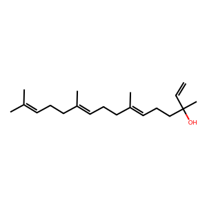 Structure of (e,e)-geranyl linalool