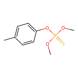 Structure of (o+p)-cymene