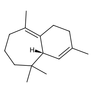 Structure of (r)-2,4a,5,6,7,8-hexahydro-3,5,5,9-tetramethyl-1h-benzocycloheptene