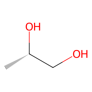 Structure of (s)-(+)-1  2-propanediol