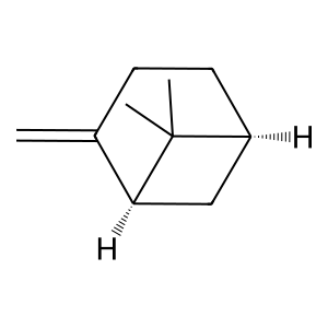 Structure of (-)-beta-pinene