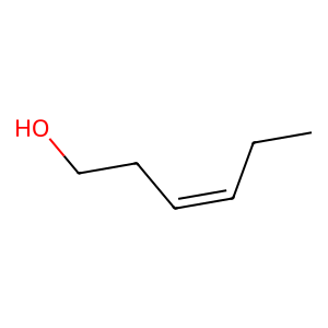 Structure of (z )-3-hexenol