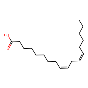 Structure of (z z)-9 12-octadecadienoic acid
