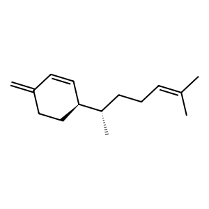 Structure of (-)-beta-sesquiphellandrene
