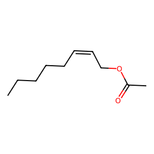 Structure of (z)-2-octenyl acetate