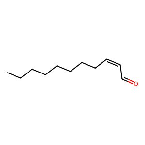 Structure of (z)-2-undecenal