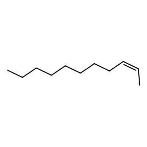 Structure of (z)-2-undecene
