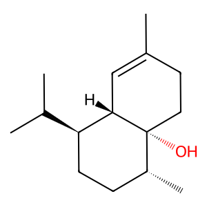 Structure of (-)-cubenol