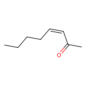 Structure of (z)-3-octen-2-one