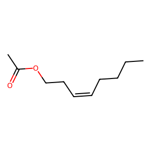Structure of (z)-3-octenyl acetate