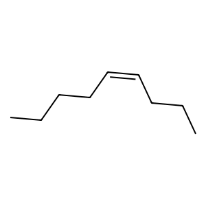 Structure of (z)-4-nonene