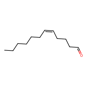 Structure of (z)-5-dodecenal