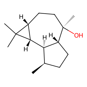 Structure of (-)-globulol