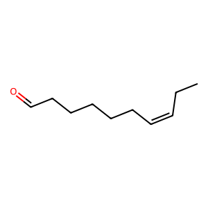 Structure of (z)-7-decenal