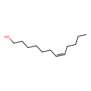 Structure of (z)-7-dodecenol