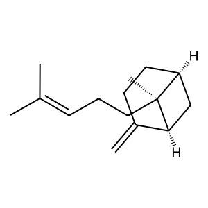 Structure of (z)-alpha-bergamotene