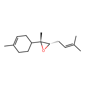Structure of (z)-alpha-bisabolene epoxide