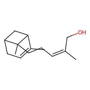 Structure of (z)-alpha-trans-bergamotol